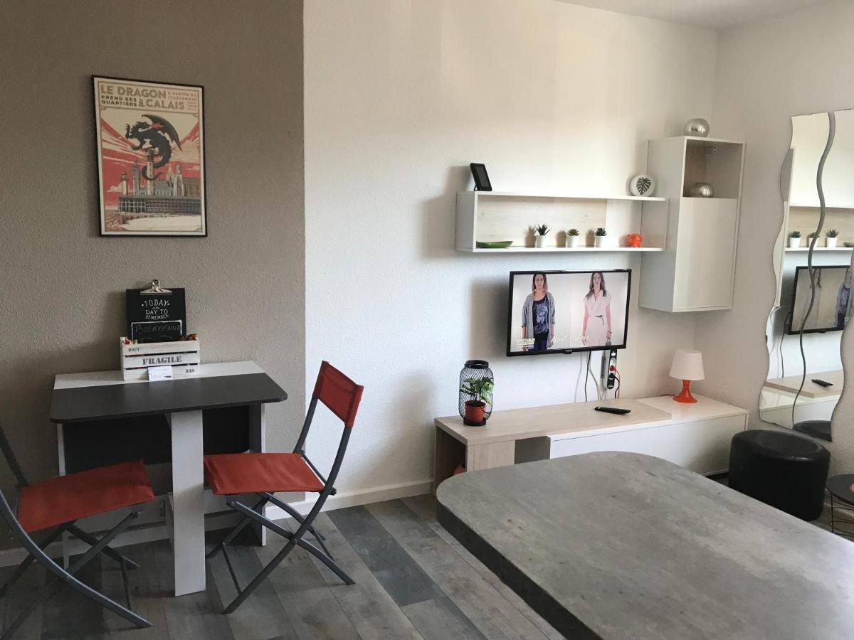 La Plage Superbe Studio Refait A Neuf Calais Bagian luar foto